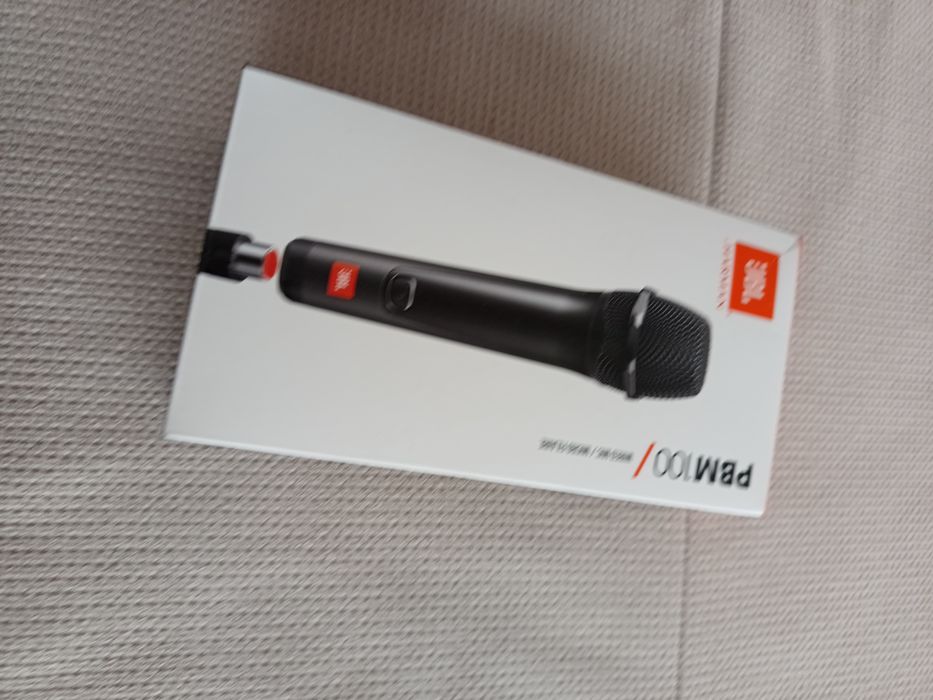 Микрофон с кабел JBL PBM100, 4.5 м, Черен