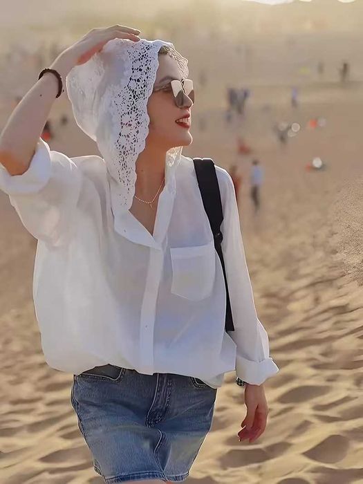 Рубашка-блузка женская