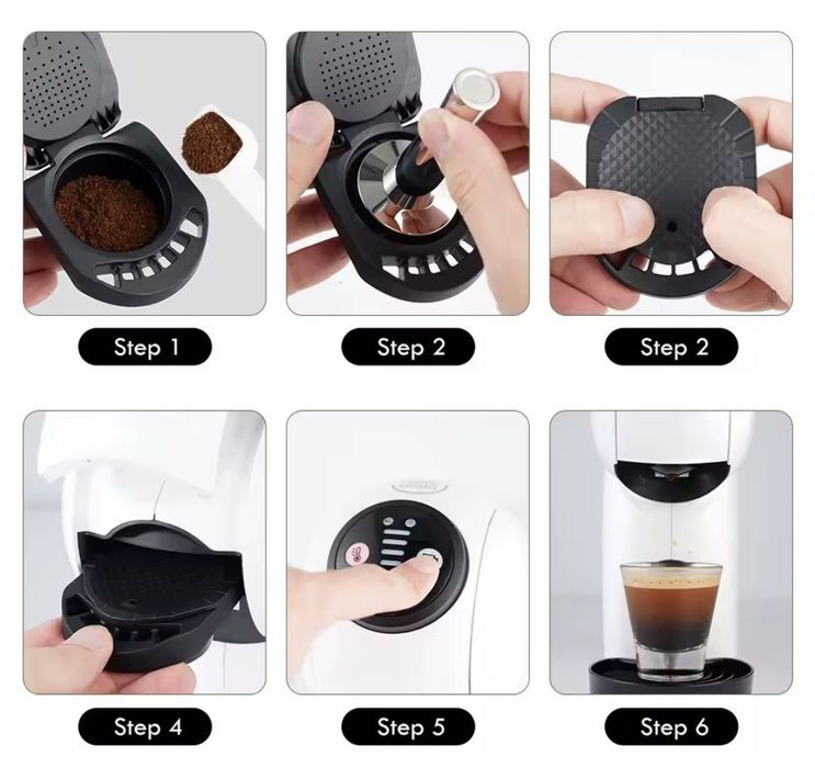 Adaptor. Compatibil cu aparatele de cafea