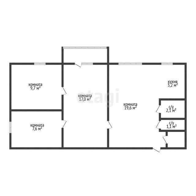 продам 4 ком квартиру, КСК