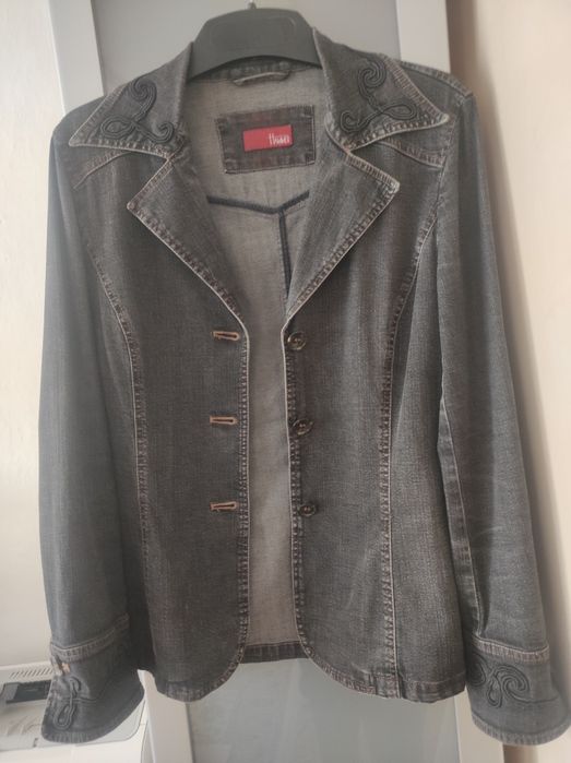 Джинсовый жакет женский