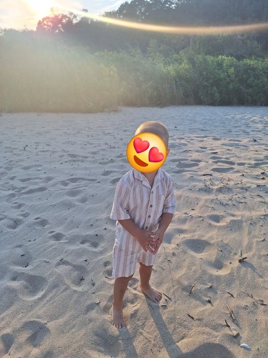 H&M комплвкт като нов 98