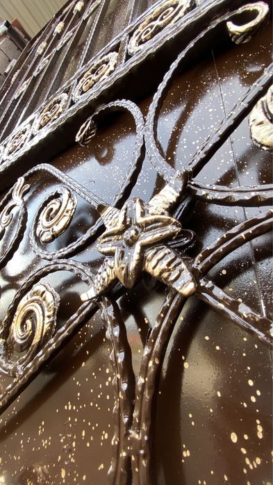 Покраска ворот, заборов