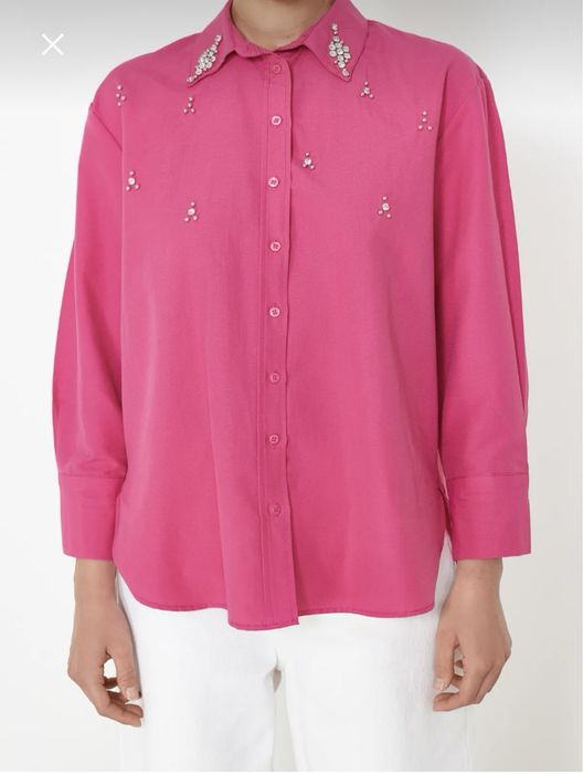 Розова риза нова с етикет