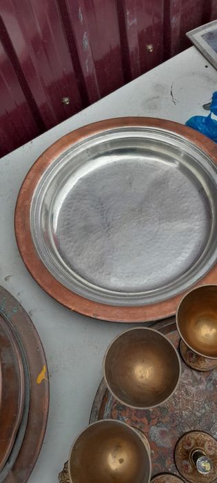 Набор посуды  и бокалы антиквариант