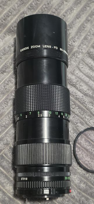 Obiectiv foto Canon FD 80-200mm f/4