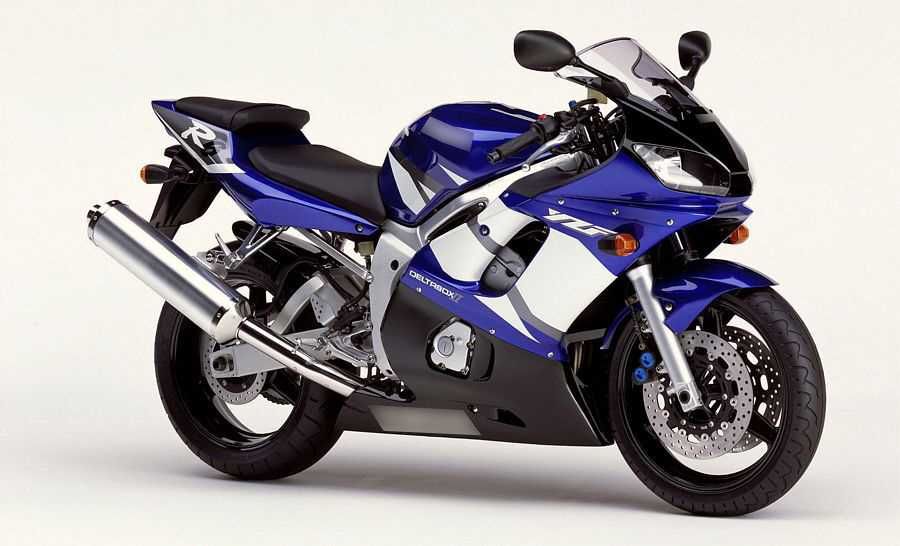Стикери Yamaha R6 1-во поколение 1999г-2002г лепенки Ямаха р6 rj03