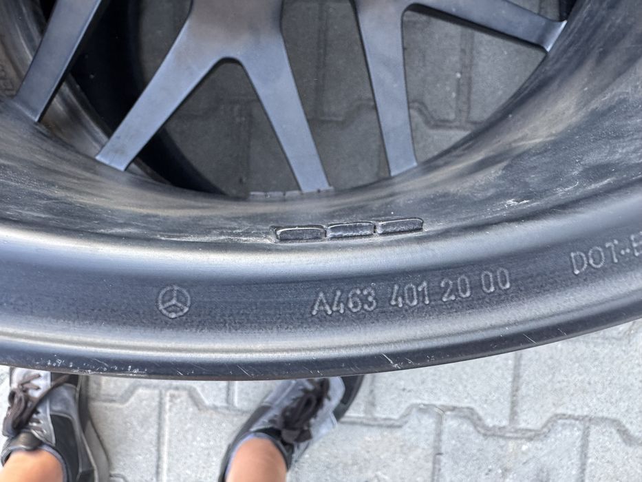 Оригинални джанти AMG 22" Цола за Mercedes G  W464 W463 G500 G63AMG