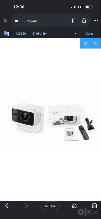 Проектор HY350 Full HD 4 k
