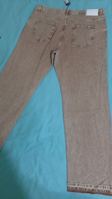 Blugi MAN pentru bărbați inalti (2 metri), talie 103 cm., crac 86 cm.