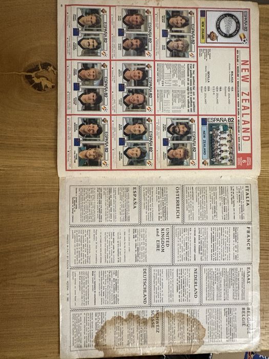 Album Panini Espana 82 complet