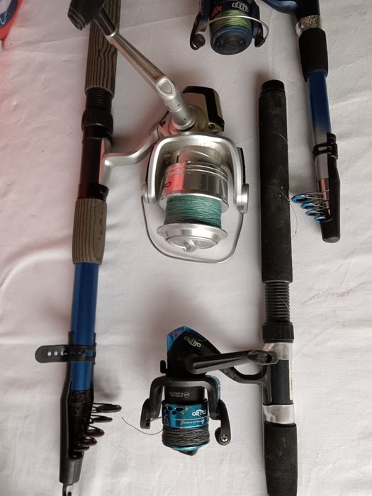 Undițe pescuit Cu mulinetă