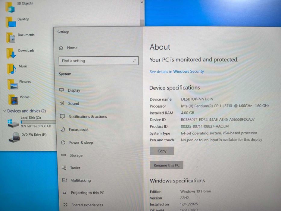 Calculator All-in-One HP 22-b051ng