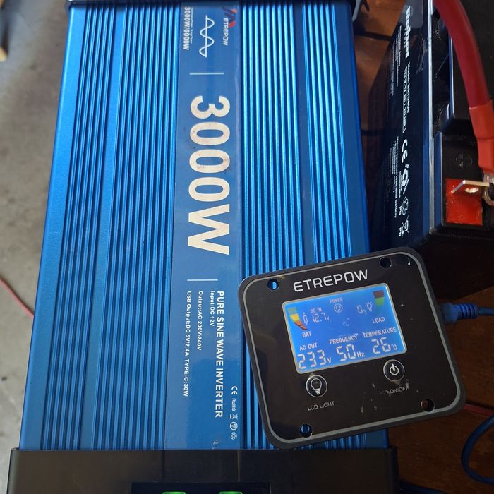 Invertor curent 24v la 230v 5000w