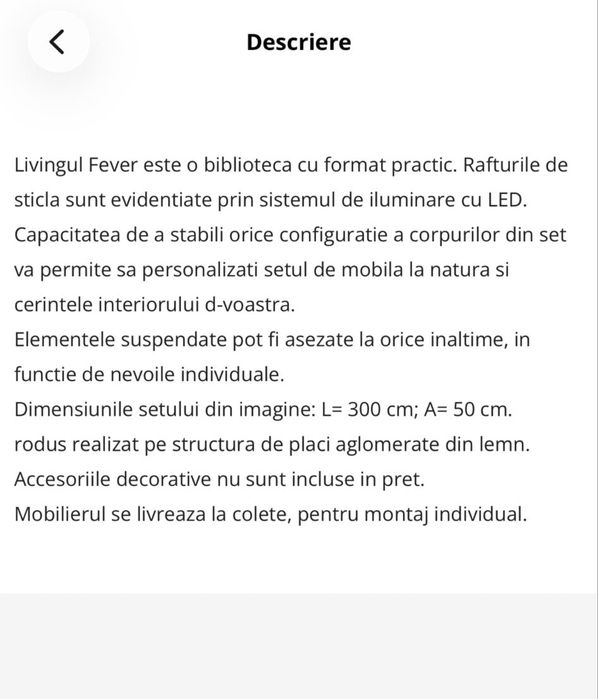 Mobila de living