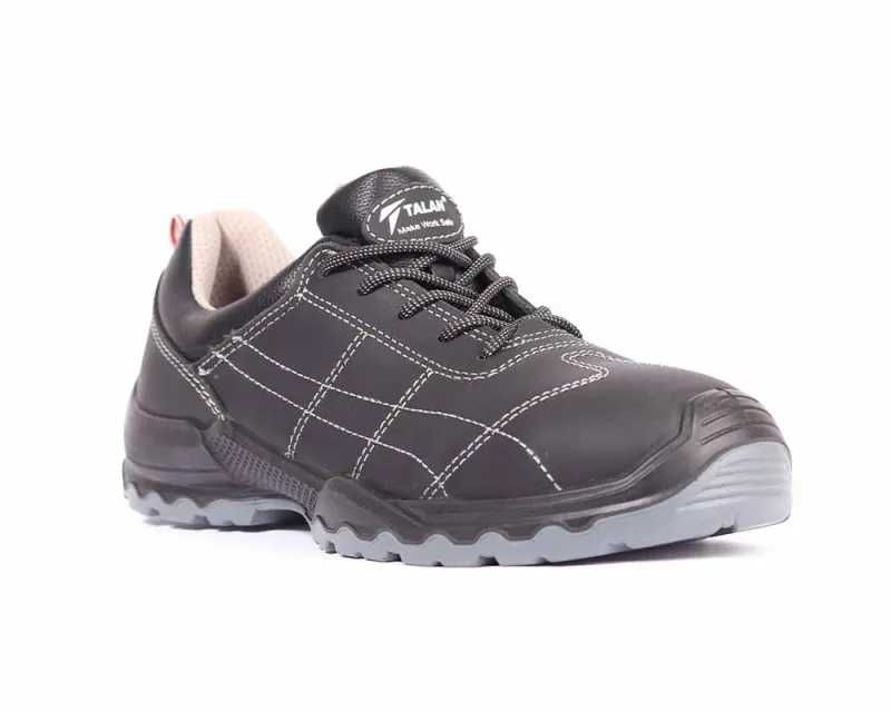 Елегантни черни работни обувки TALAN Elegance 360 Black S3 за защита и стил.