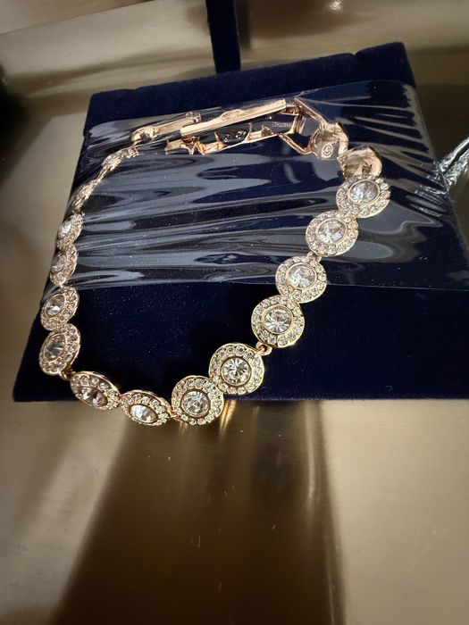 Set Swarovski Angelic Rosé brățară si colier