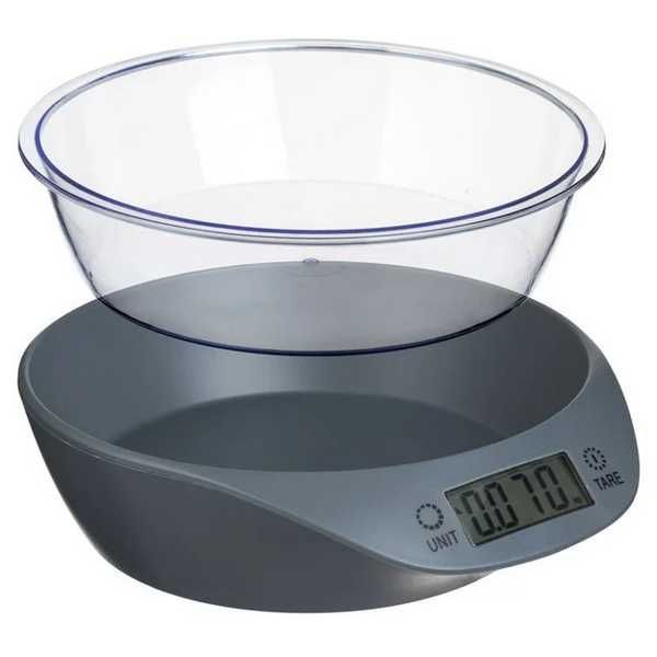 Дигитална кухненска везна Mercado Trade, С купа, Черен