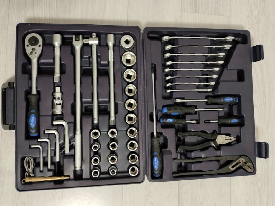 Набор инструментов для авто и дома. 44 предмета