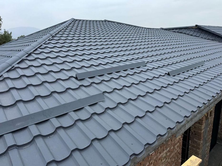 Металлочерепица. Снегодержатели.