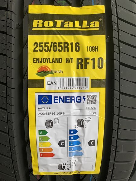 Нови летни джипови гуми ROTALLA ENJOYLAND 255/65R16 109H XL НОВ DOT