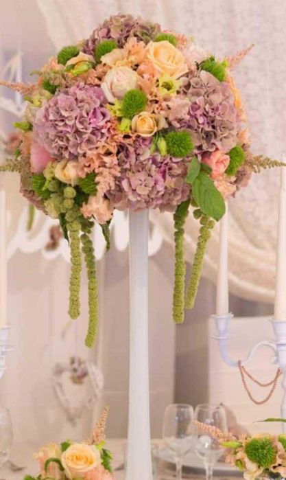 Vaze de sticla albe elegante