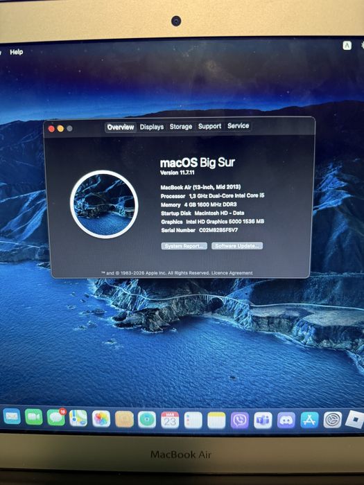 MacBook Air (13-inch, Mid 2013)