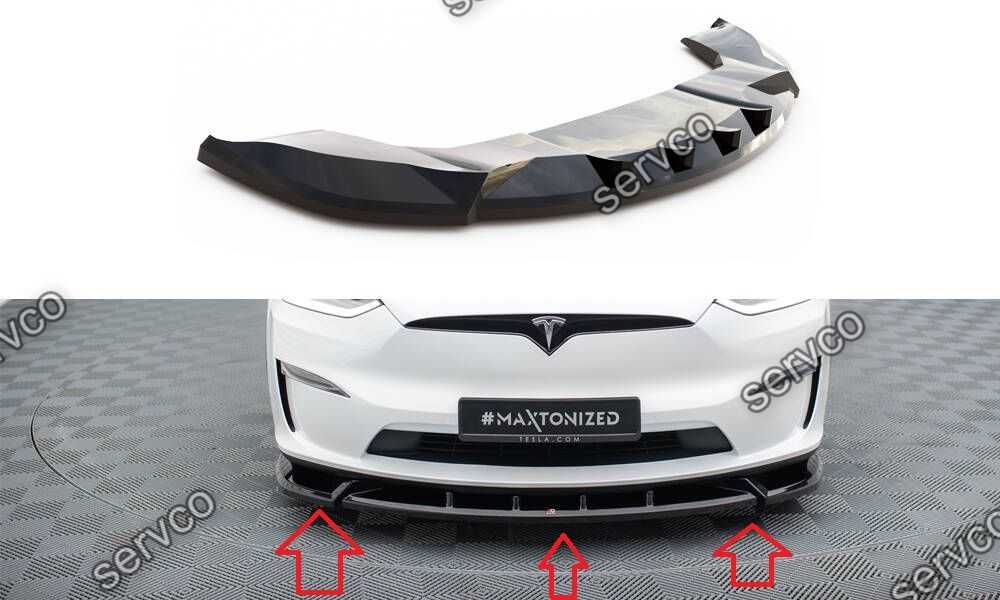 Body kit tuning Tesla Model X Mk1 Facelift 2021- v2 - Maxton Design