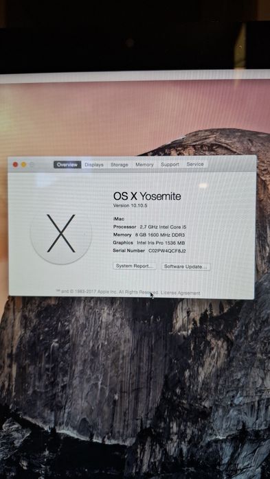 Apple iMAC 14,1 HDD 1 Tera