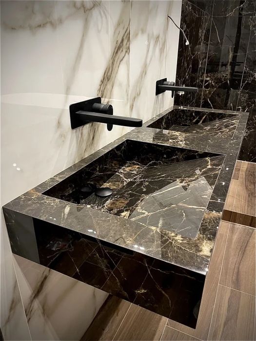 Раковина из керамогранита