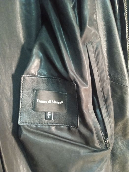 Кожаная куртка мужская.