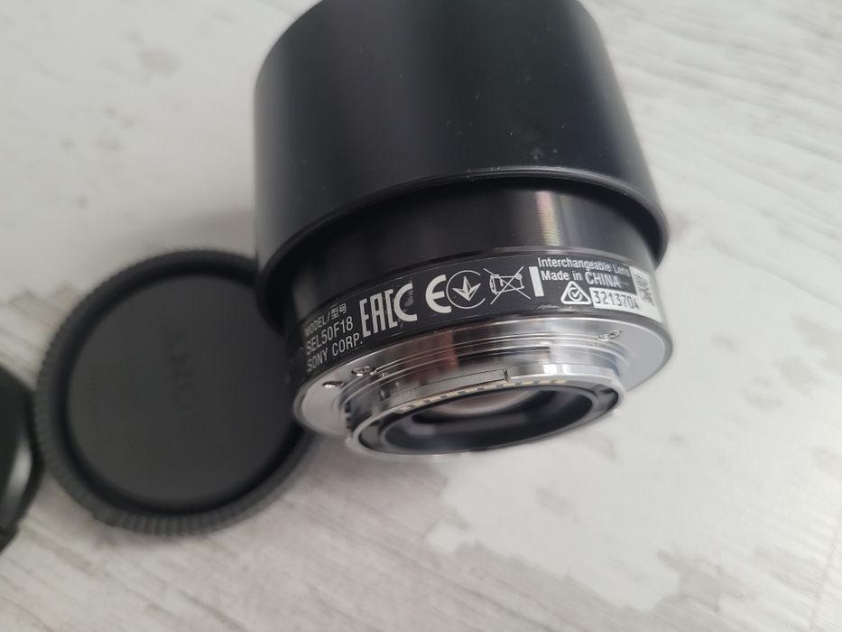 Обектив Sony f1.8 50mm + ND филтри