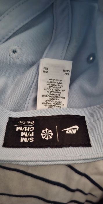 Şapcă Nike Club Cap Originală - Albastru Deschis Baby Blue), Mărime S/M
