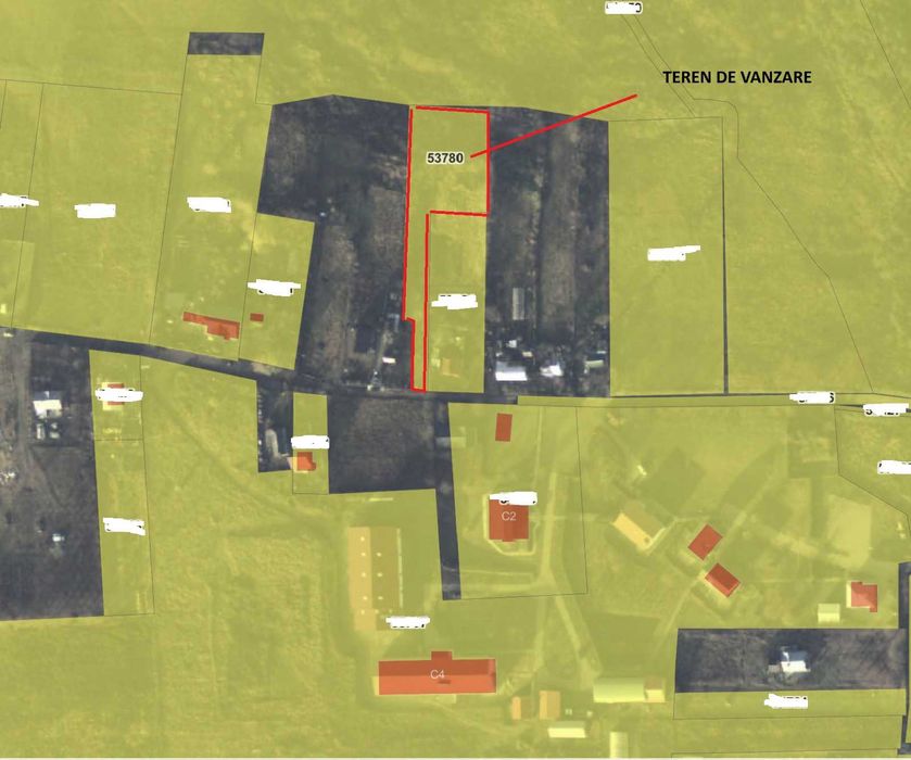 Teren extravilan 2.800 mp de vanzare - Dealu Mare, langa Dorohoi, Botosani
