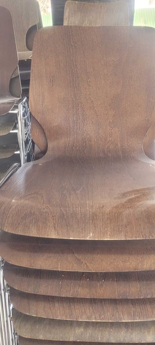 Scaune săli conferinte, școli, after school, cadru inox