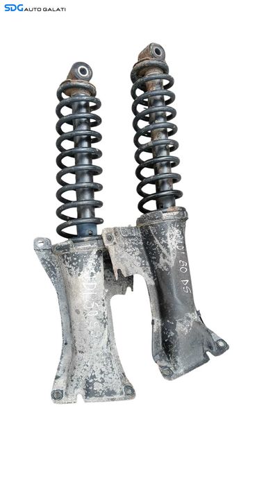 Set Amortizoare Telescoape cu Arcuri si Flanse Spate Stanga Dreapta Audi 80 1990 - 1996 [M8633]