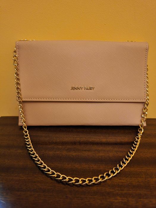 Дамска чанта Jenny Fairy тип портмоне с презрамка  верига