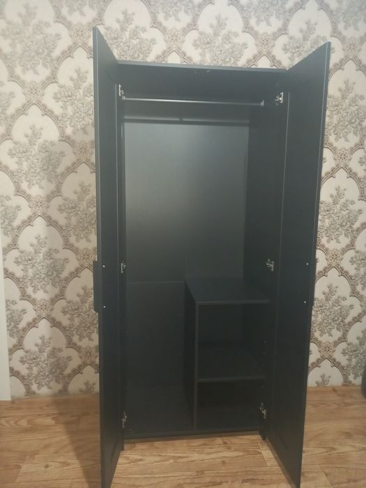 Черный шкаф 180/77/50