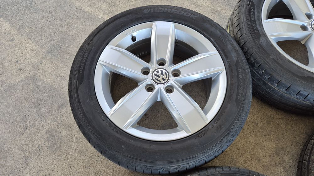 Оригинални джанти 16цола 5х112 6.5j ET42 с летни гуми Hankook