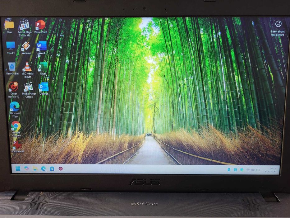 Laptop 15.6" ASUS Vivobook Max F541SA-XO198D Intel® Celeron® N3060 4 GB DDR3 120 GB SSD W11Pro Silver