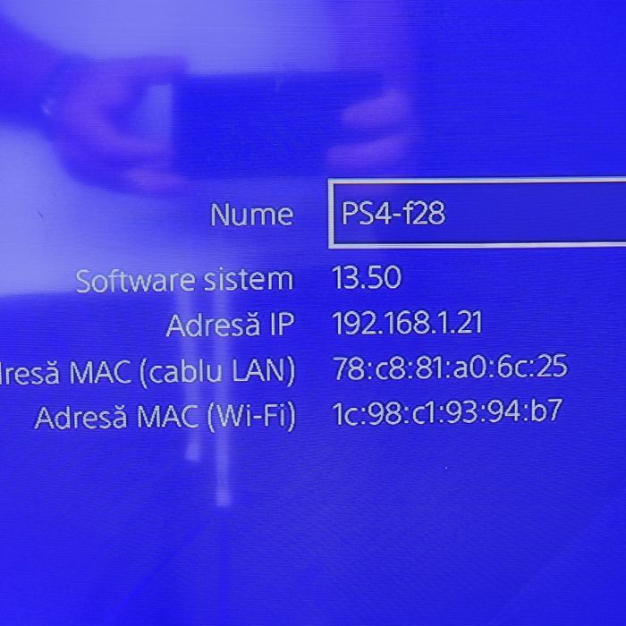 Amanet F28: Consolă PS4 Slim 500 gb (P)