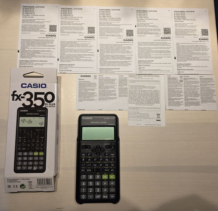 Инженерный калькулятор Casio fx-350ES plus