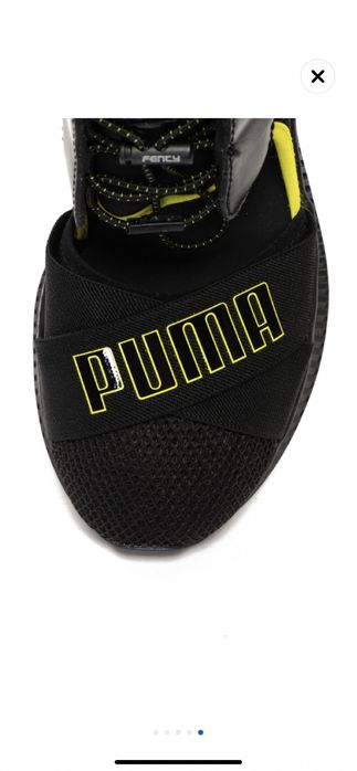 Puma Fenty, pantofi sport decupati, 38