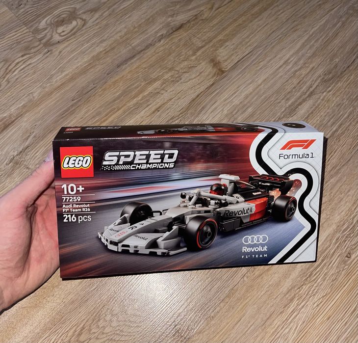 Лего 77259 Ауди, Audi Revolut F1° Team R26 216 pcs