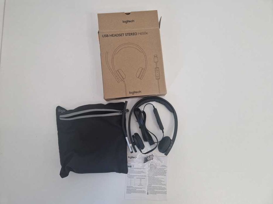 H650E стерео слушалки USB LYNC