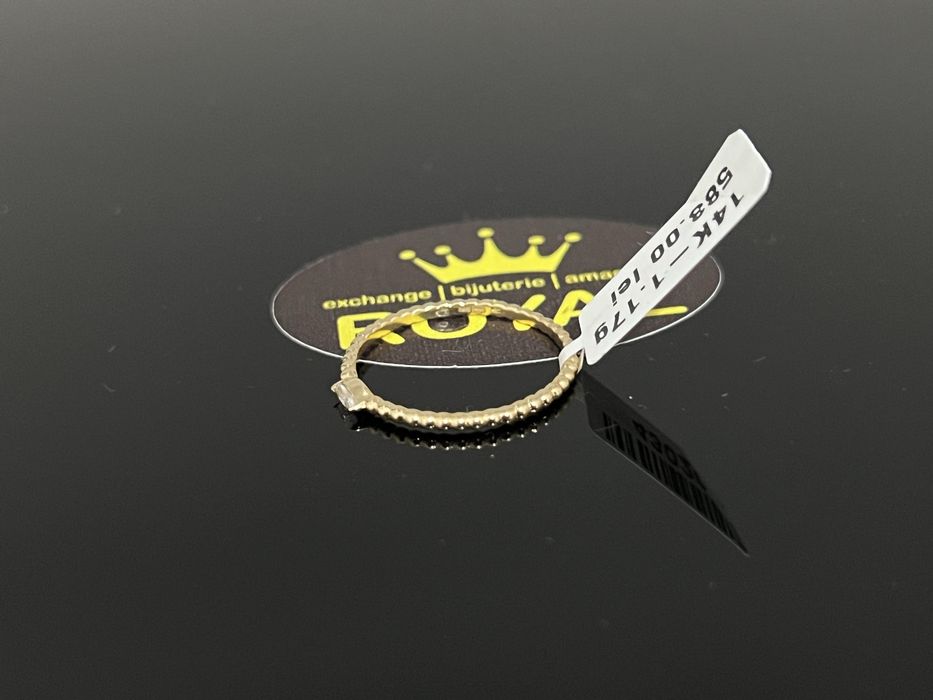 Bijuteria Royal CB : Inel dama aur nou 14k 1,17gr