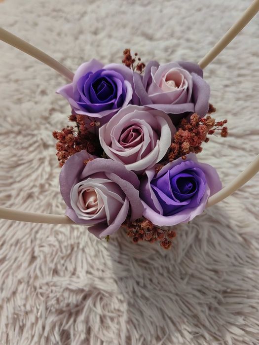 Аранжировка от сапунени рози