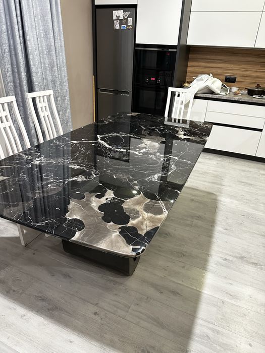 Стол мраморный 200х90