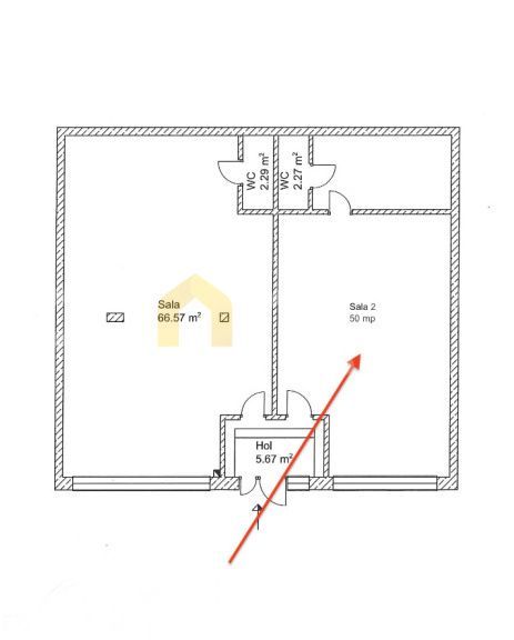 Spatiu comercial de inchiriat | SU 70 mp + Parcare | Floresti, str. Te