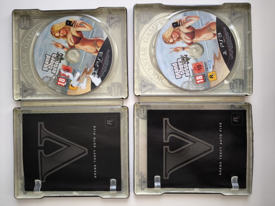GTA 5 Steelbook PS3 Playstation 3 ПС3